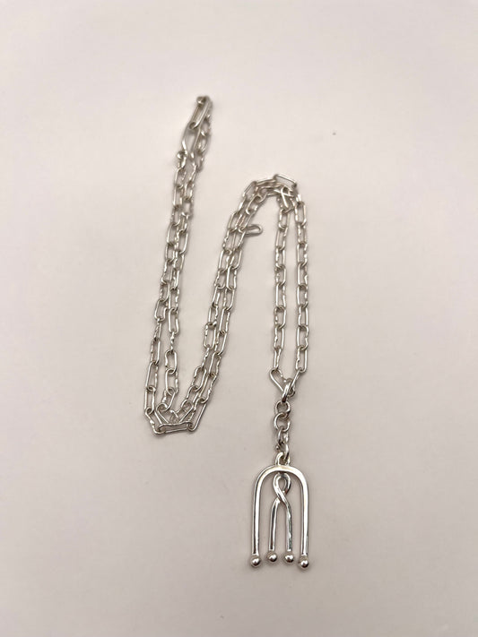 dangle pendant and chain